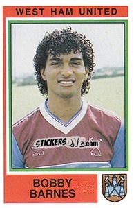 Sticker Bobby Barnes - UK Football 1984-1985 - Panini