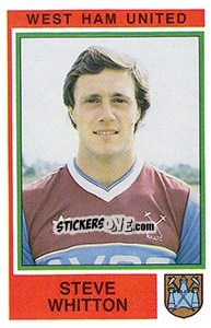 Sticker Steve Whitton - UK Football 1984-1985 - Panini