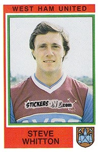 Cromo Steve Whitton - UK Football 1984-1985 n. 372 - Panini