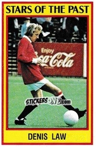 Sticker Denis Law - UK Football 1984-1985 - Panini