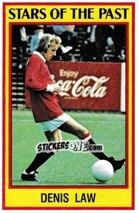 Cromo Denis Law - UK Football 1984-1985 - Panini