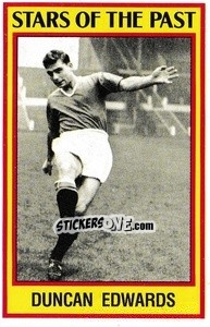 Sticker Duncan Edwards - UK Football 1984-1985 - Panini