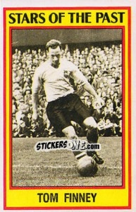 Sticker Tom Finney - UK Football 1984-1985 - Panini