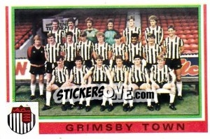 Sticker Grimsby Town Team - UK Football 1984-1985 - Panini