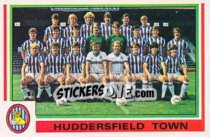 Sticker Huddersfield Town Team