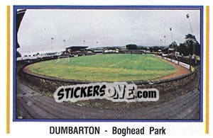 Sticker Dumbarton - UK Football 1984-1985 n. 429 - Panini