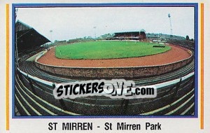 Figurina St Mirren - UK Football 1984-1985 n. 436 - Panini