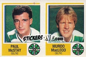 Sticker Paul McStay / Murdo MacLeod - UK Football 1984-1985 n. 452 - Panini