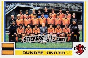 Sticker Team Photo - UK Football 1984-1985 - Panini