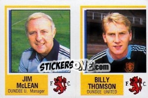 Sticker Jim Mclean /billy Thomson