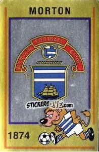 Sticker Badge - UK Football 1984-1985 n. 500 - Panini