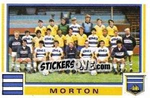 Sticker Team Photo - UK Football 1984-1985 - Panini