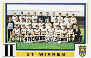 Cromo Team Photo - UK Football 1984-1985 - Panini
