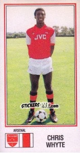 Sticker Chris Whyte - UK Football 1982-1983 - Panini