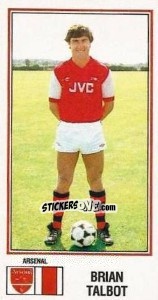 Sticker Brian Talbot - UK Football 1982-1983 n. 14 - Panini