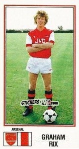 Sticker Graham Rix - UK Football 1982-1983 n. 15 - Panini