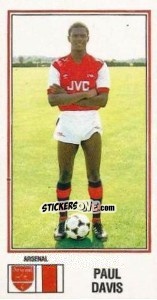 Sticker Paul Davis - UK Football 1982-1983 n. 20 - Panini