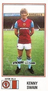 Cromo Kenny Swain - UK Football 1982-1983 n. 25 - Panini