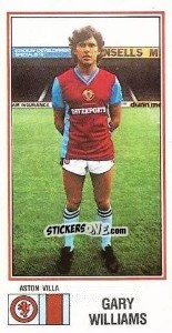 Sticker Gary Williams - UK Football 1982-1983 n. 26 - Panini