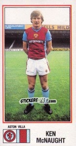 Cromo Ken McNaught - UK Football 1982-1983 - Panini