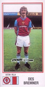 Figurina Des Bremner - UK Football 1982-1983 n. 31 - Panini