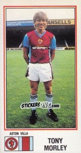 Sticker Tony Morley - UK Football 1982-1983 n. 34 - Panini