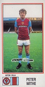 Sticker Peter Withe - UK Football 1982-1983 - Panini