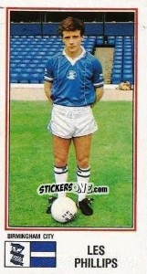Sticker Les Phillips - UK Football 1982-1983 n. 46 - Panini
