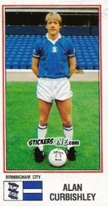 Sticker Alan Curbishley - UK Football 1982-1983 n. 47 - Panini