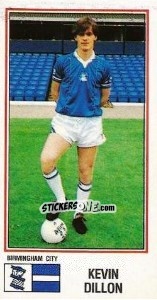 Figurina Kevin Dillon - UK Football 1982-1983 - Panini