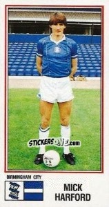Cromo Mick Harford - UK Football 1982-1983 - Panini