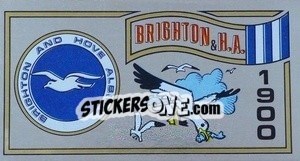 Sticker Badge - UK Football 1982-1983 n. 54 - Panini