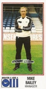 Sticker Mike Bailey - UK Football 1982-1983 n. 55 - Panini