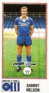 Sticker Sammy Nelson - UK Football 1982-1983 n. 58 - Panini