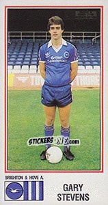 Sticker Gary Stevens - UK Football 1982-1983 n. 59 - Panini