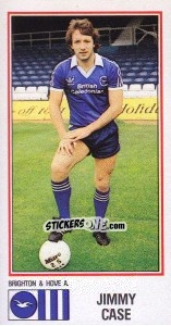 Sticker Jimmy Case - UK Football 1982-1983 n. 62 - Panini