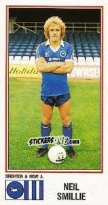 Sticker Neil Smillie - UK Football 1982-1983 n. 67 - Panini