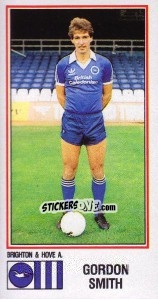 Figurina Gordon Smith - UK Football 1982-1983 - Panini