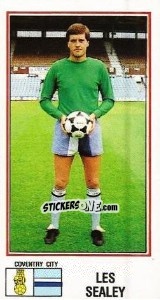 Sticker Les Sealy - UK Football 1982-1983 - Panini