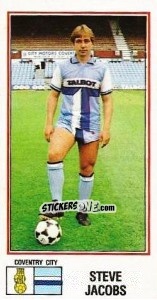Sticker Steve Jacobs - UK Football 1982-1983 n. 73 - Panini