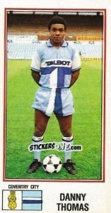 Figurina Danny Thomas - UK Football 1982-1983 - Panini