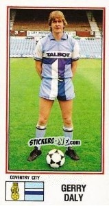 Sticker Gerry Daly - UK Football 1982-1983 - Panini