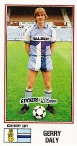 Sticker Gerry Daly - UK Football 1982-1983 n. 82 - Panini
