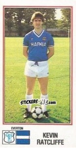Figurina Kevin Flatcliffe - UK Football 1982-1983 n. 90 - Panini