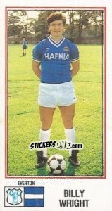 Sticker Billy Wright - UK Football 1982-1983 - Panini