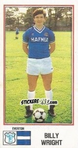 Sticker Billy Wright - UK Football 1982-1983 n. 91 - Panini