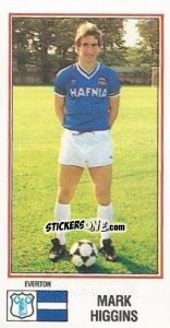 Sticker Mark Higgins - UK Football 1982-1983 - Panini