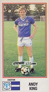 Sticker Andy King - UK Football 1982-1983 - Panini