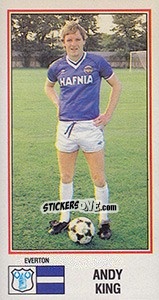 Sticker Andy King - UK Football 1982-1983 n. 93 - Panini