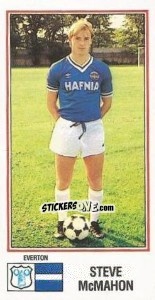 Cromo Steve McMahon - UK Football 1982-1983 - Panini